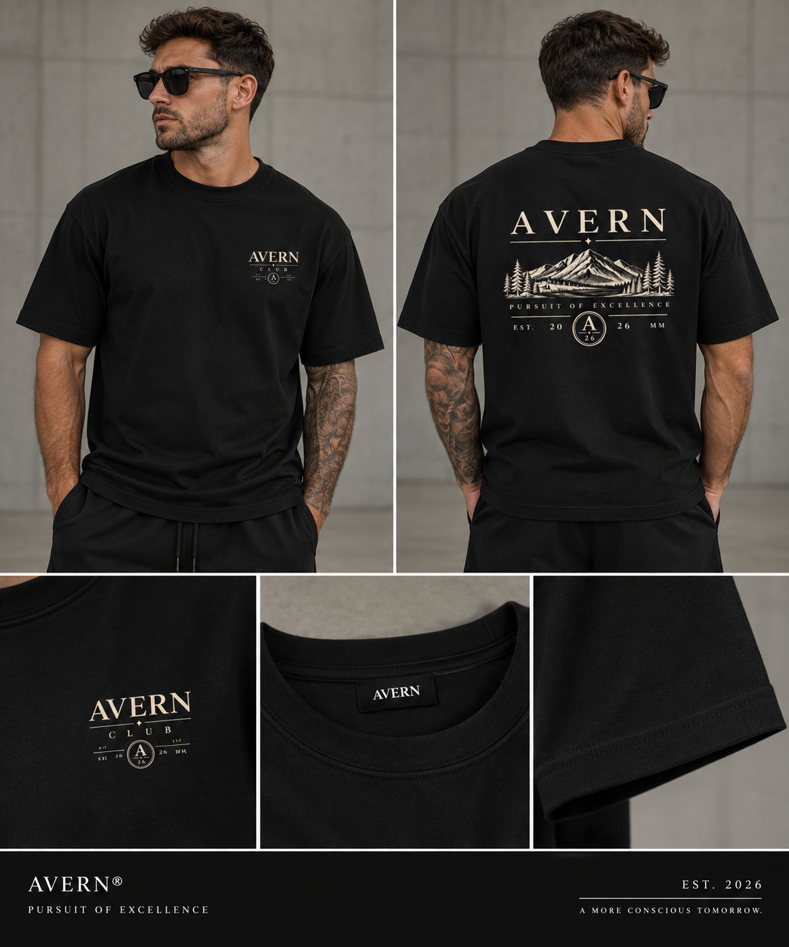 AVERN Peak Tee