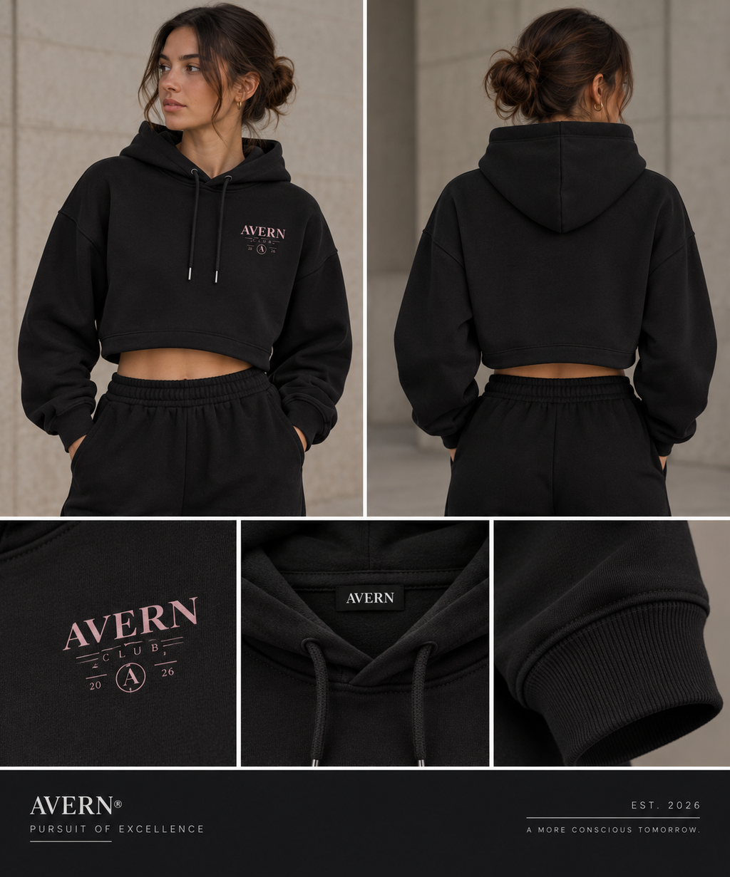 AVERN Luma Cropped Hoodie