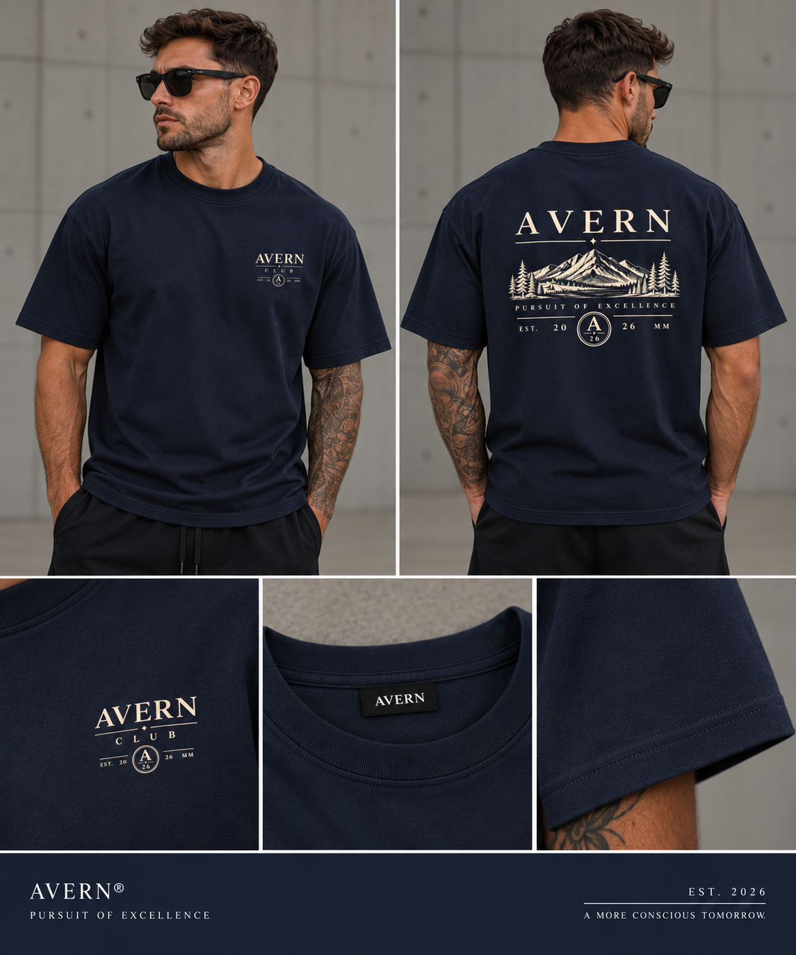 AVERN Peak Tee