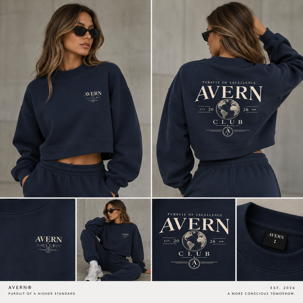 AVERN Vale Cropped Sweatshirt